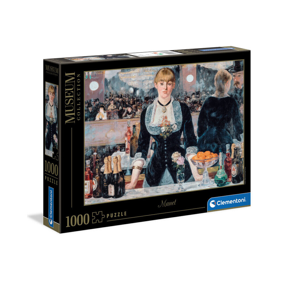 Clementoni Manet Folies Bergere Puzzle Of 1000 Pieces