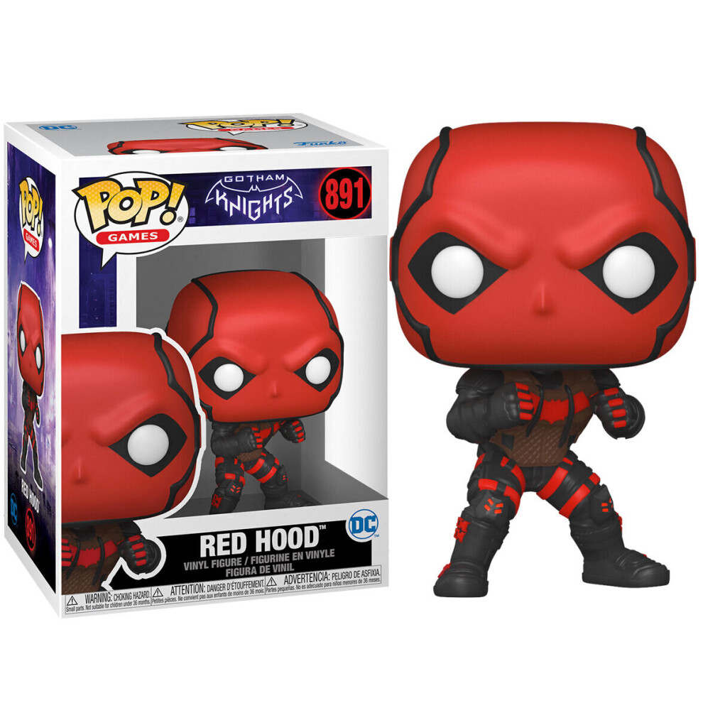 Funko Pop Figure Dc Comics Gotham Knights Hood Red