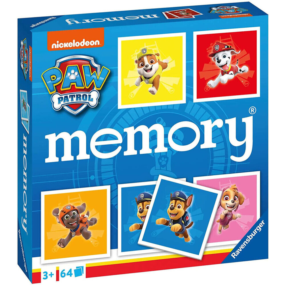 Ravensburger Paw Patrol Memory Game - Version 2 - 19 x 19 x 5 CM