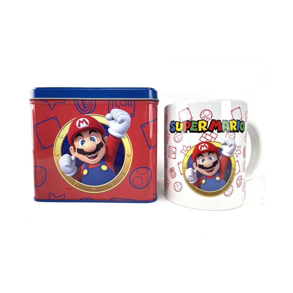 Nintendo Super Mario Bros Mario Mug + Money Box Set