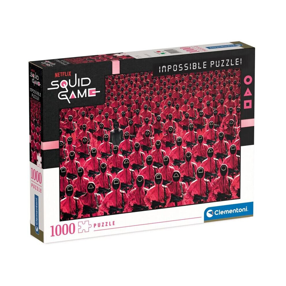 Clementoni Squid Game Impossible Puzzle Of 1000 Pieces