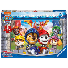 Paw Patrol Riddere Puslespil 35