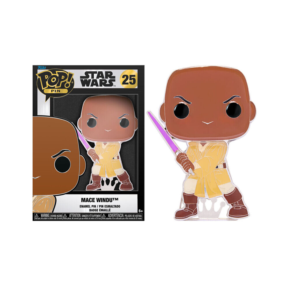 Funko Star Wars Mace Windu Pop Pin - 10 Cm
