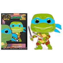 Funko Pop! Pin: Teenage Mutant Ninja Turtles Leonardo leuchtet im Dunkeln