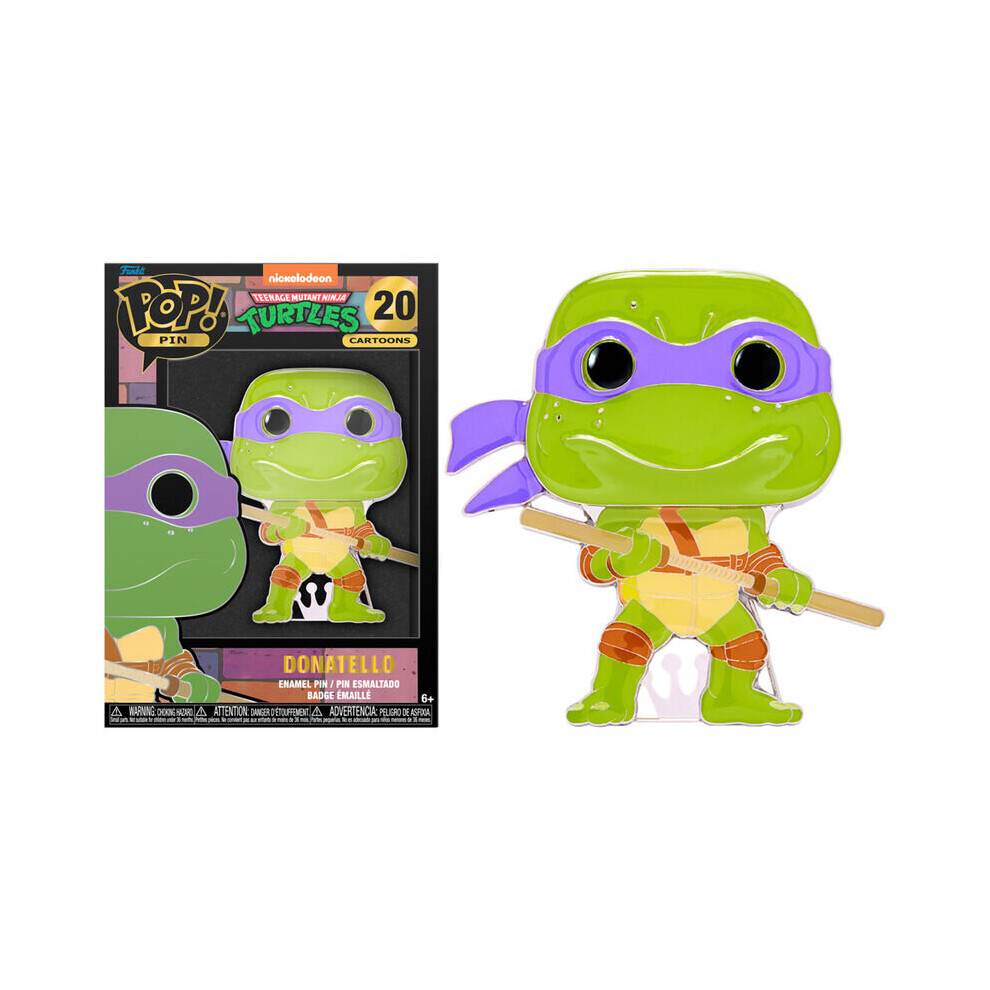 Funko Teenage Mutant Ninja Turtles Donatello POP Pin - 10 CM