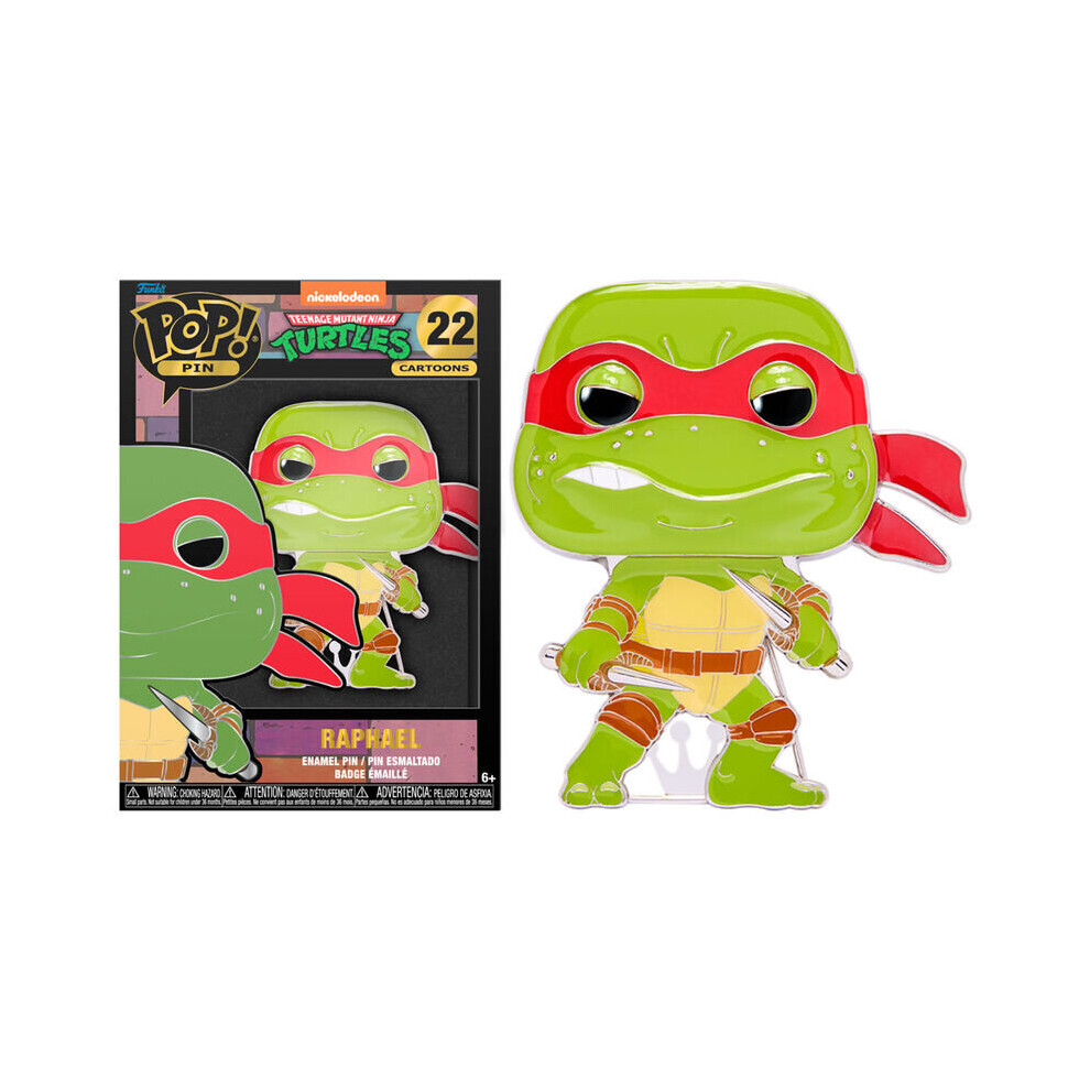 Funko Teenage Mutant Ninja Turtles Raphael POP Pin - 10 CM