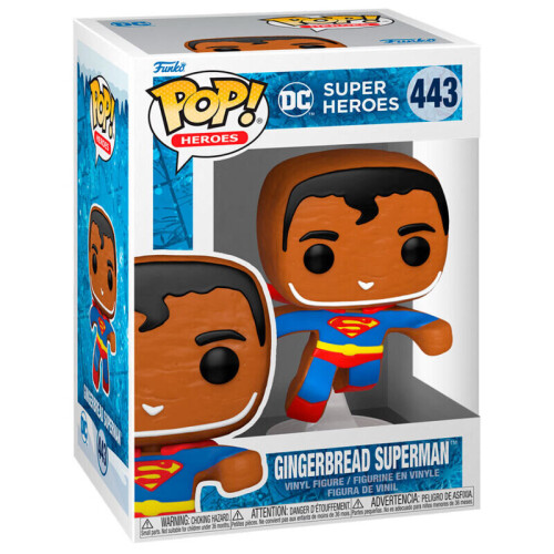 Funko Funko POP Figure DC Comics Holiday Gingerbread Superman