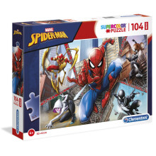 Clementoni Marvel Spiderman Maxi Puzzle Of 104 Pieces - Version 2 - 37 x 28.1 x 5.5 CM