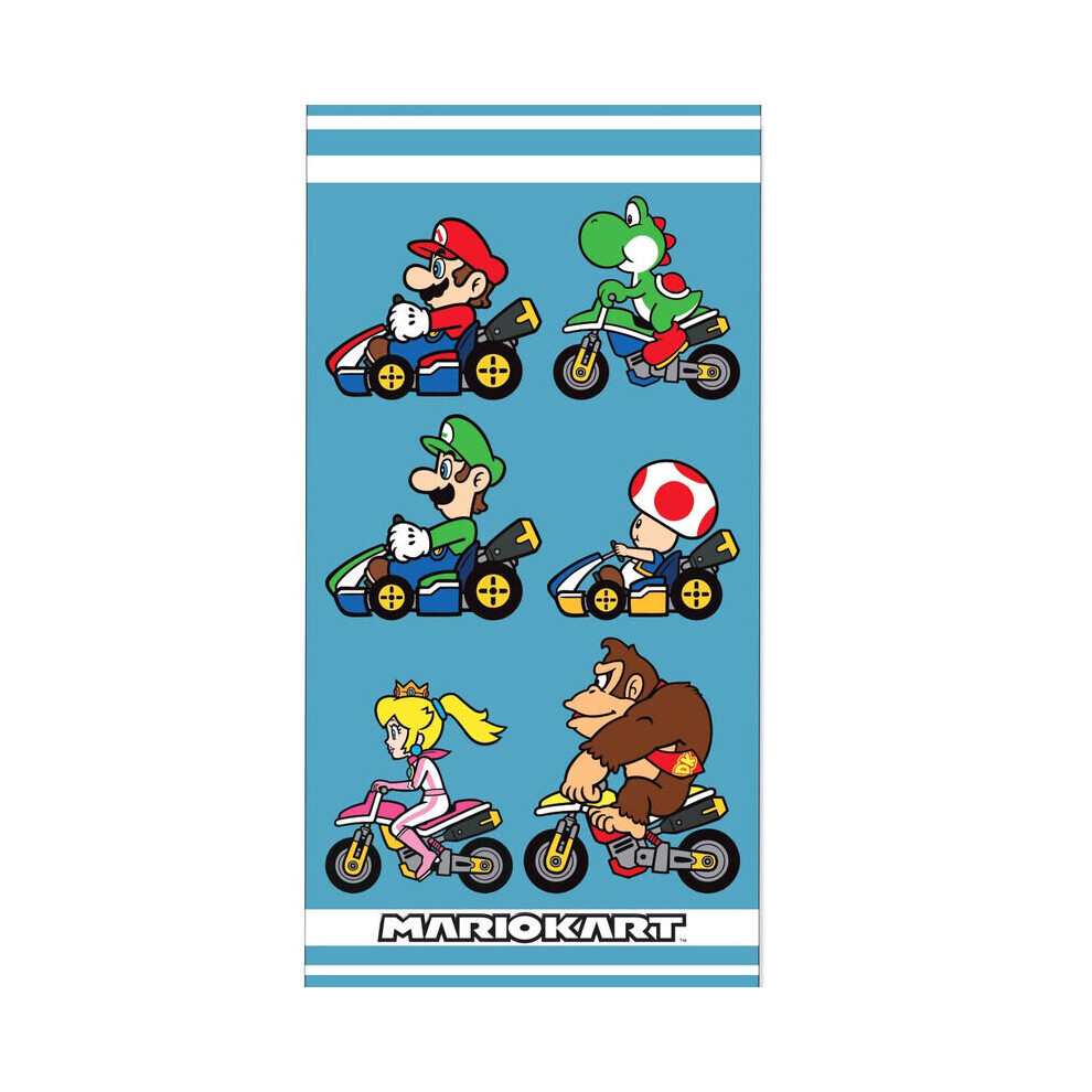 Nintendo Super Mario Bros Cotton Beach Towel - Version 2 - 140 x 70 CM