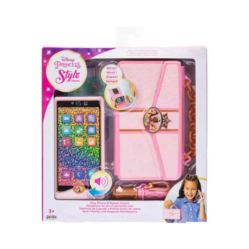 Jakks Disney Princesses Set Bag + Mobile Phone Light