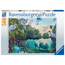 Ravensburger Manati Moments Puzzle Of 500 Pieces - 49 x 36 CM