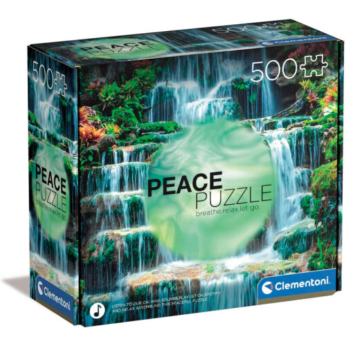 Clementoni Clementoni 35117 Peace Flow 500 Τεμάχια, Κατασκευασμένο στην Ιταλία, Παζλ για Ενήλικες