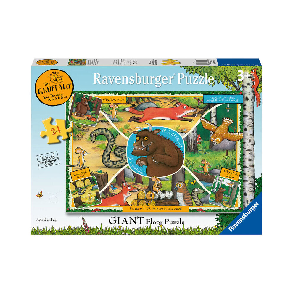 Ravensburger Gruffalo Giant Puzzle Of 24 Pieces - 70 x 50 CM