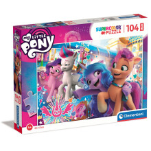 Clementoni My Little Pony Maxi Puzzle Of 104 Pieces - Version 2 - 62 x 42 CM