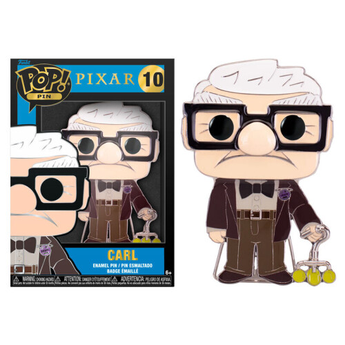 Funko Funko Disney Pixar Up Carl Large Enamel POP Pin - 10 CM