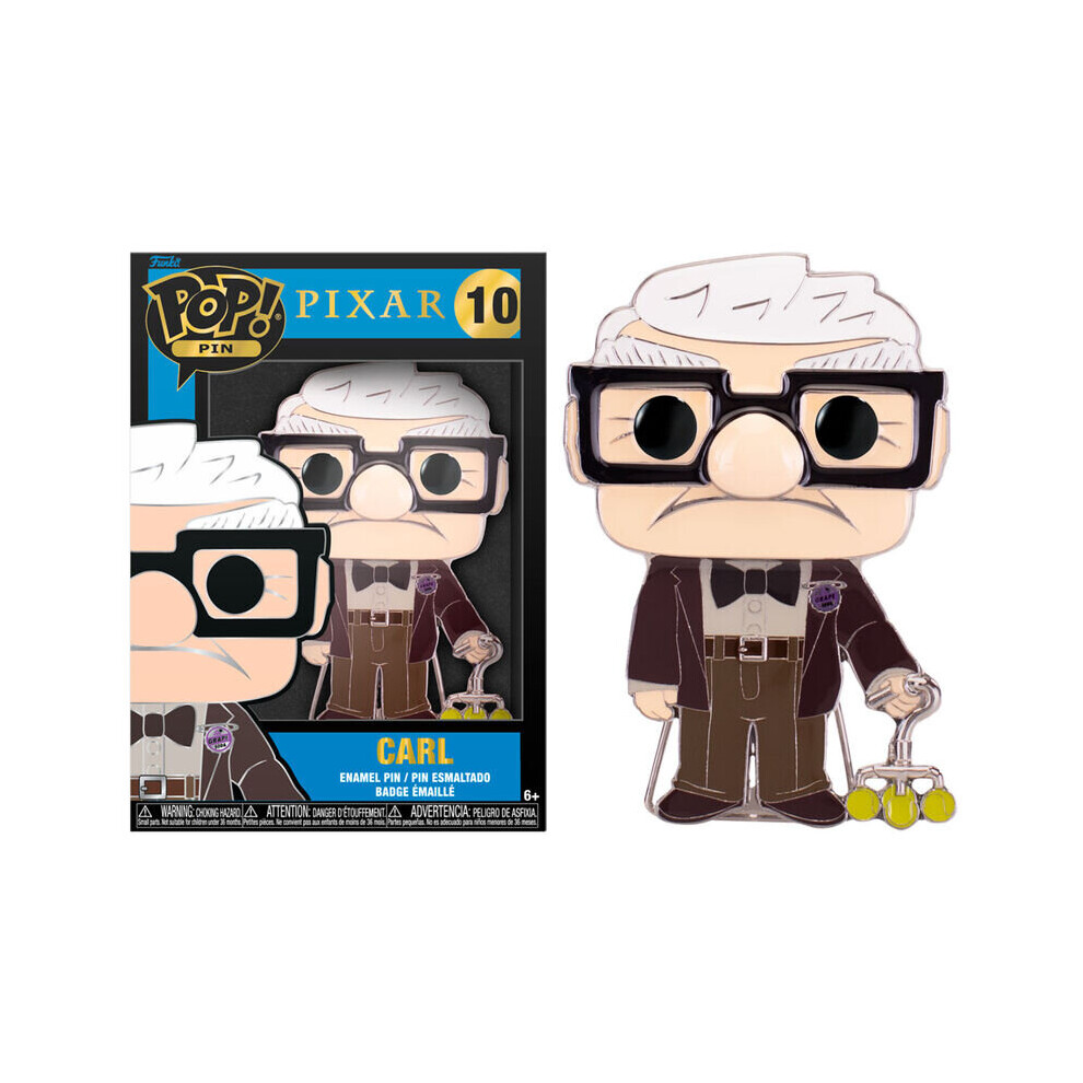 Funko Disney Pixar Up Carl Large Enamel Pop Pin - 10 Cm Not,Specified