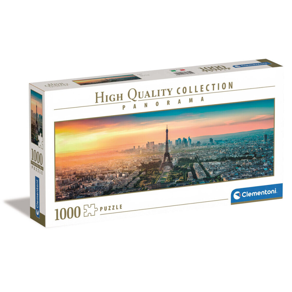 New Clementoni Paris Panorama Puzzle Of 1000 Pieces 8005125396412