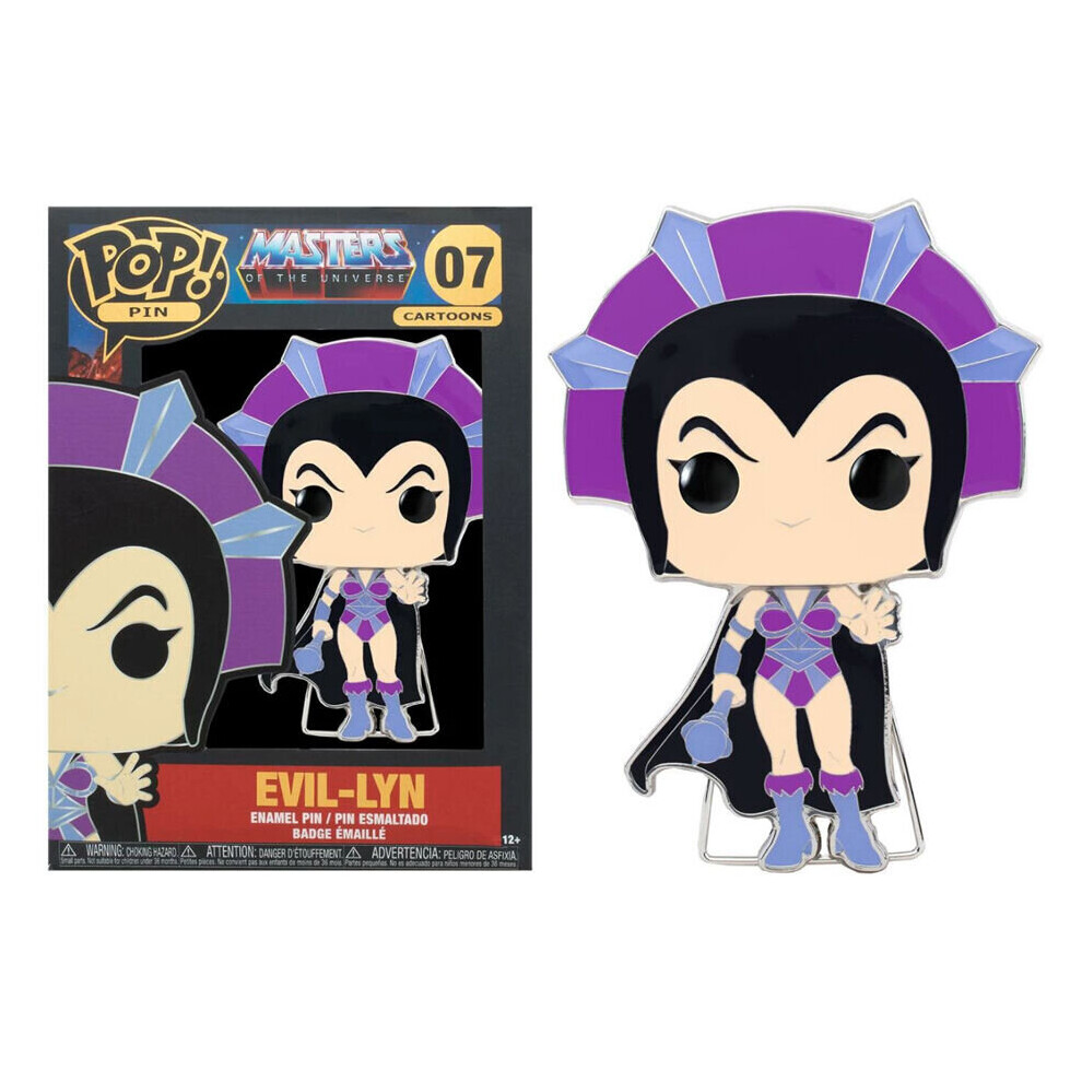 Funko Masters Of The Universe Evil Lyn Large Enamel Pop Pin - 10 Cm