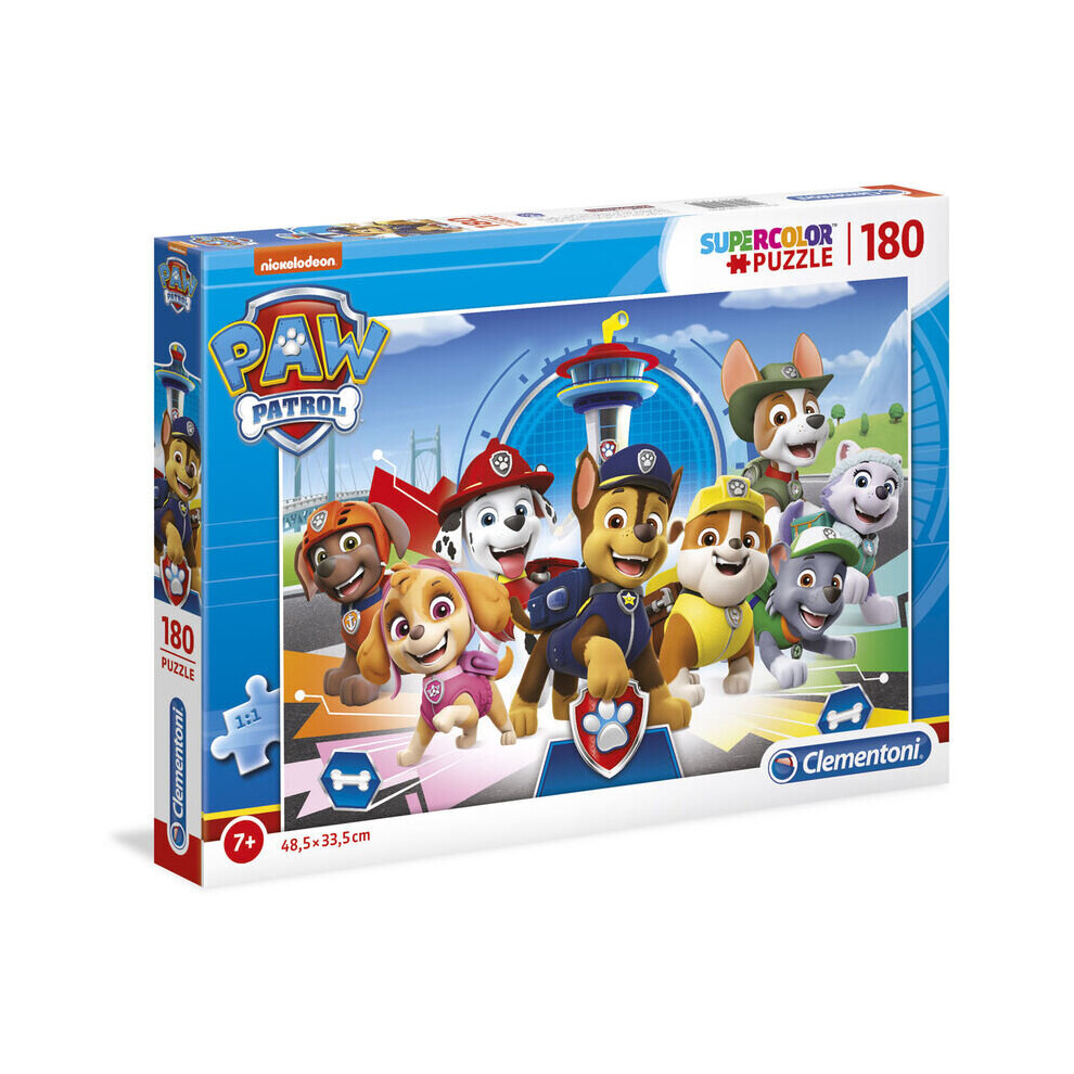 Clementoni Paw Patrol Puzzle Of 180 Pieces - Version 1 - 34.3 x 24.3 x 3.5 CM