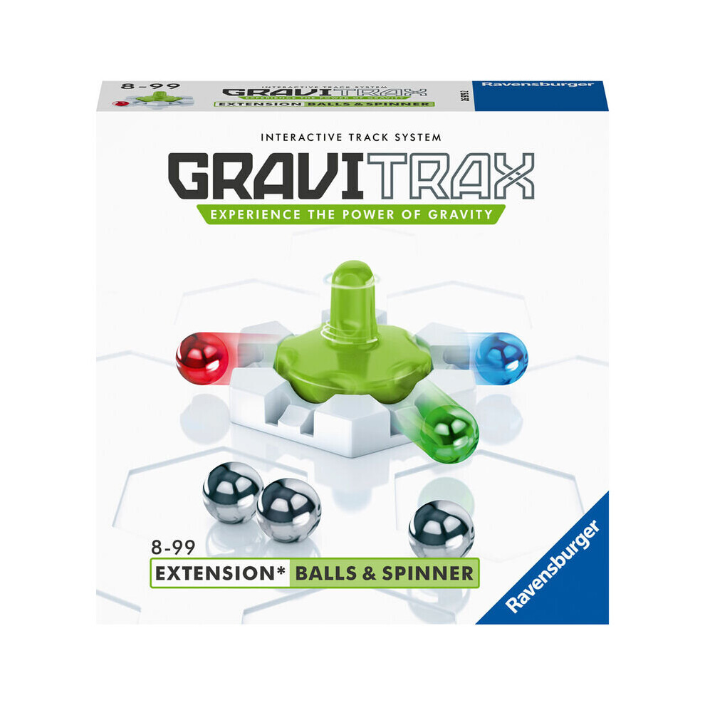 Ravensburger GraviTrax Balls And Spinner - 19 x 19 x 5 CM