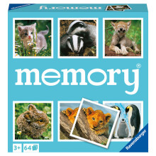 Pärchenspiel und Gedächtnisspiel - Großes Gedächtnis - Kleine Tiere - Ravensburger - 64 Karten