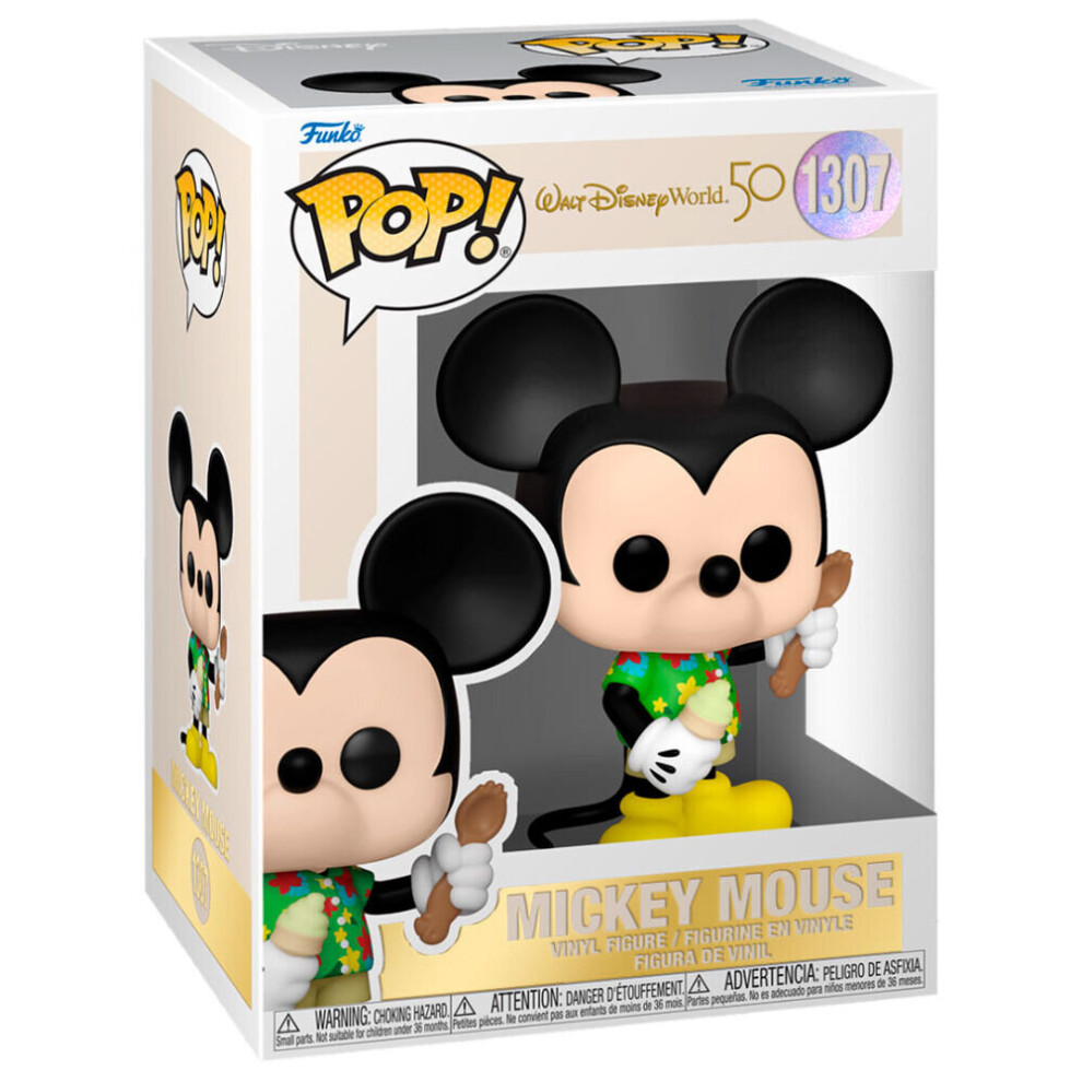 Photos - Action Figures / Transformers Funko POP Figure Walt Disney World 50th Anniversary Mickey Mouse 889698657167