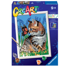 Ravensburger CreArt Kitten And Butterfly Painting Kit