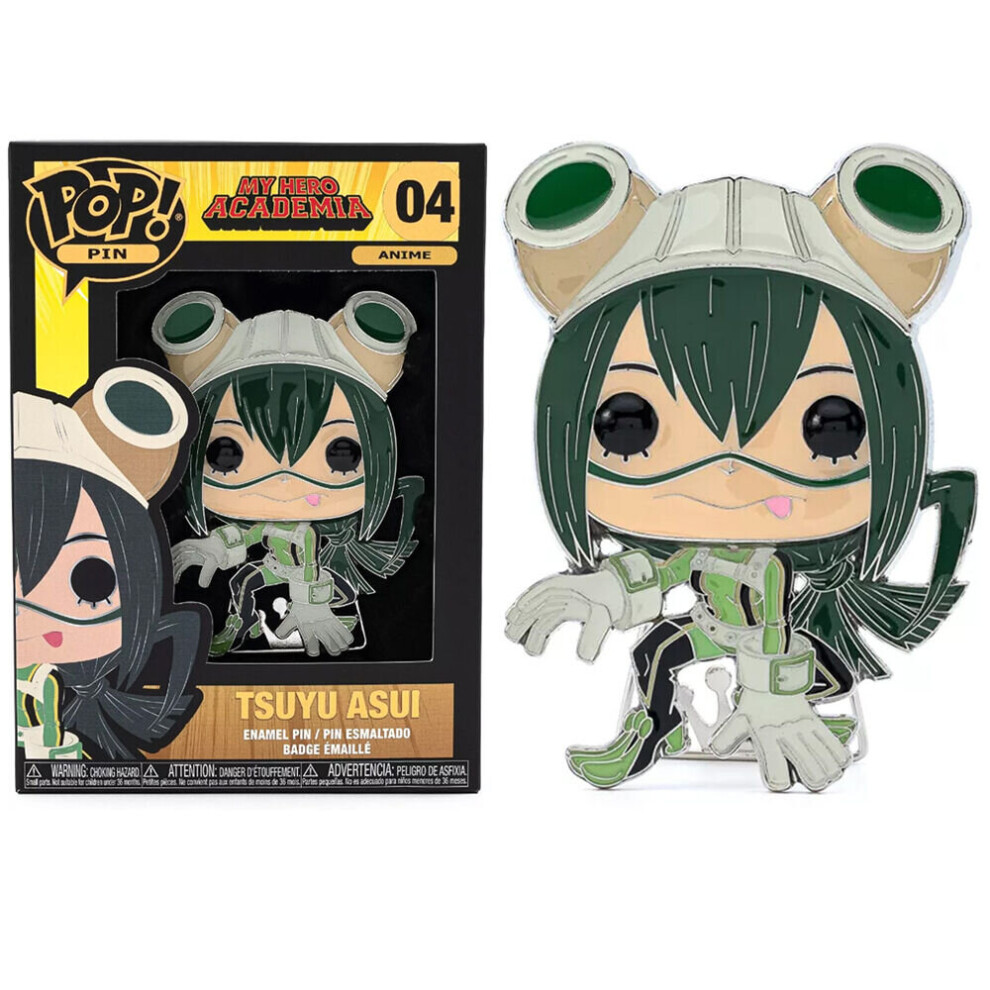 Funko My Hero Academia Tsuyu Asui Large Enamel POP Pin - 10 CM