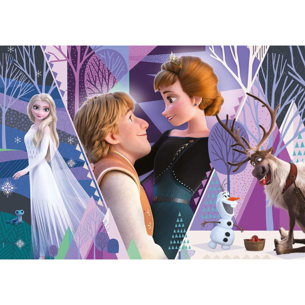 Clementoni Disney Frozen 2 Puzzle Of 180 Pieces - Version 1 - 34.3 X 24.3 X 3.5 Cm