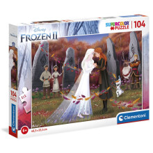 Clementoni Disney Frozen 2 Puzzle Of 104 Pieces - Version 1 - 34.3 x 24.3 x 3.5 CM