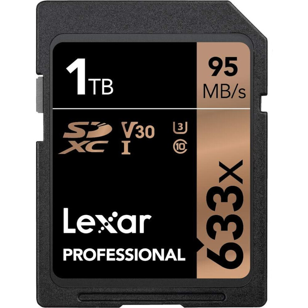 Lexar Professional 633x 1TB SDXC UHS-I Card (LSD1TCB633)