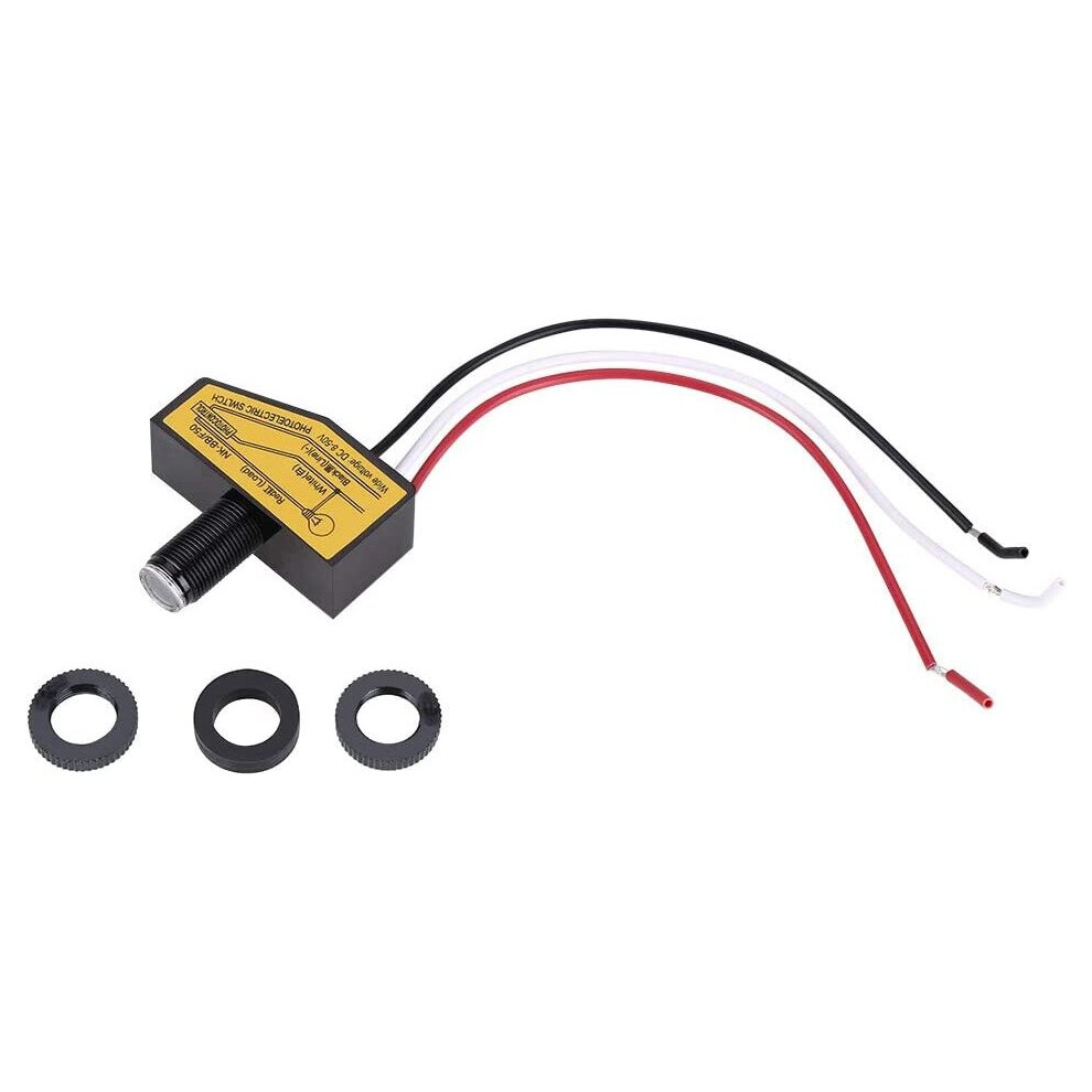 12 Volt Photocell Switch Low Voltage Photocell Switch Photocell Switch, Mini Light Switching Sensor, Dusk To Till Dawn Sensor Photocell Light Switch 9588076102169