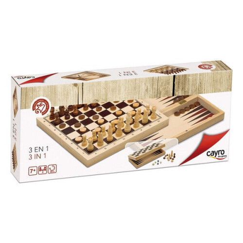 Cayro - Schaken, Dames en Backgammon