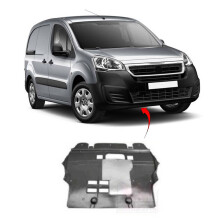Peugeot Partner 2008- Engine Cover Undertray Rear Section With Aluminium Pad