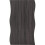 Seconique Quebec Wave Edge Black Wood Grain/Black Dining Table Only 5