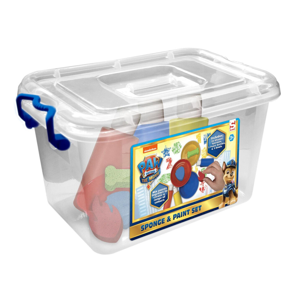 Paw Patrol Movie Sponge and Paint Tub - Painting Arts & Crafts Childrens