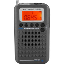 VHF Airband Radio, Bewinner Portable Aircraft Band Radio Receiver VHF Portable Full Band Radio Recorder Full Band Radio Receiver