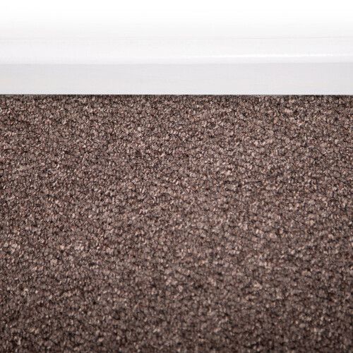 (7m x 5m Width) Chocolate Brown Berber Loop Carpet 1