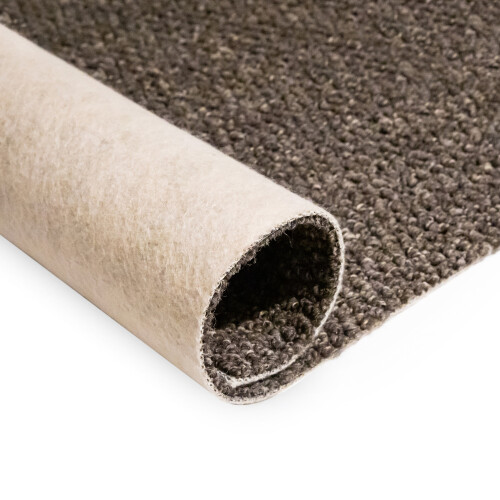 (7m x 5m Width) Chocolate Brown Berber Loop Carpet 2