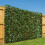 Artificial Ivy Screen Expandable Willow Trellis Fence Maple Leaf 2x1m 2