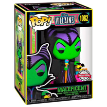 Funko POP Figure Disney Villains Maleficent Black Light Exclusive