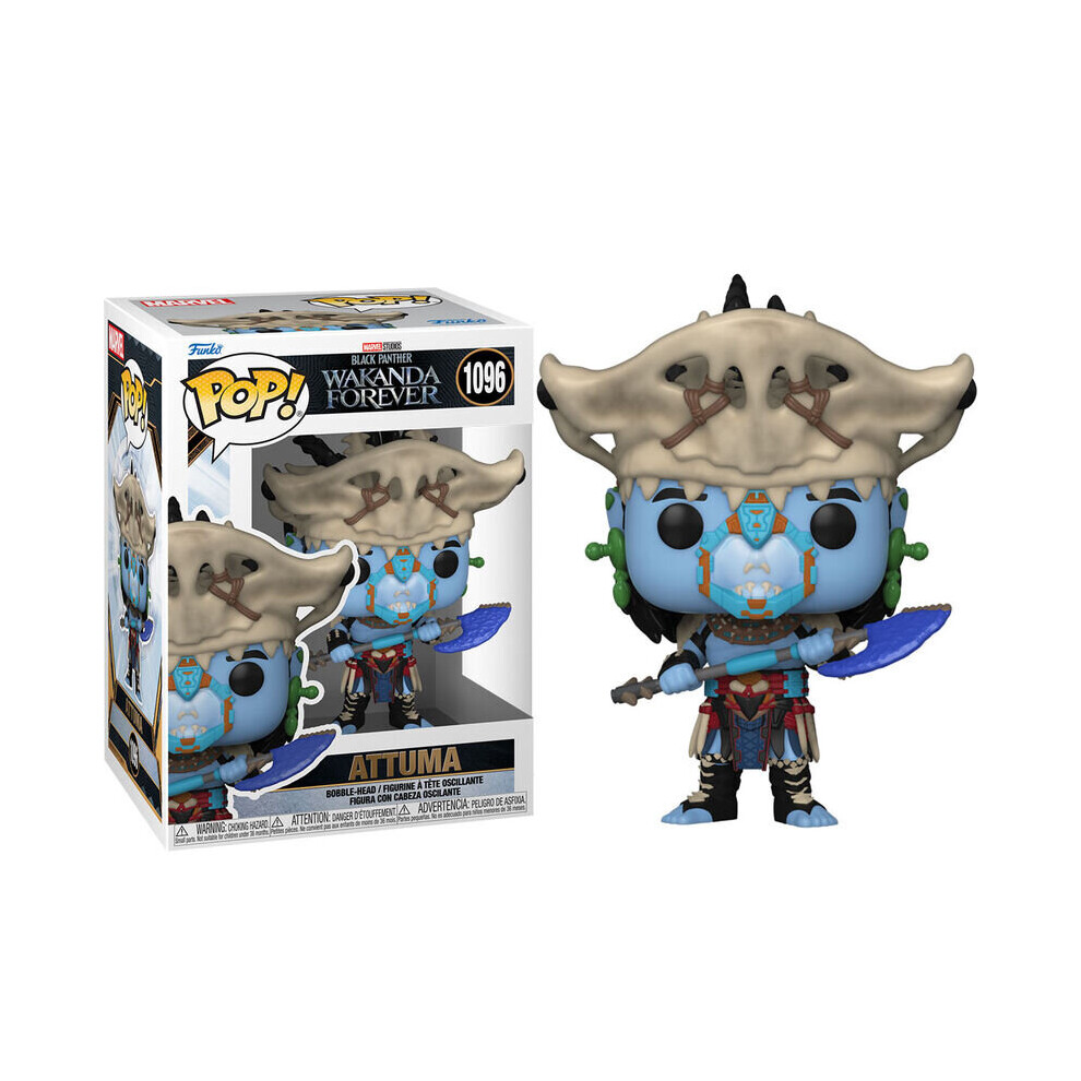 Funko Pop Figure Black Panther Wakanda Forever Attuma