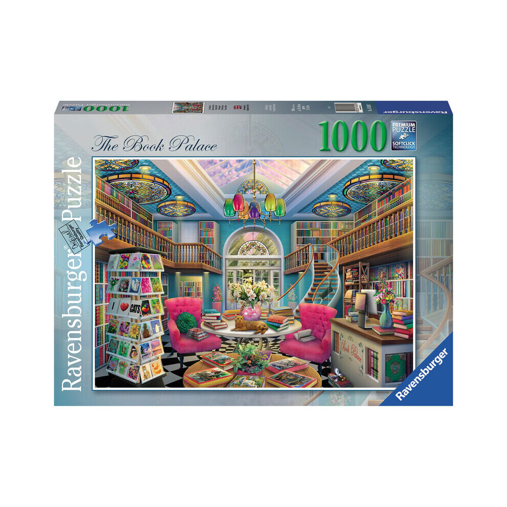 Ravensburger The Kingdom Of The Book Puzzle Of 1000 Pieces - 70 x 50 CM