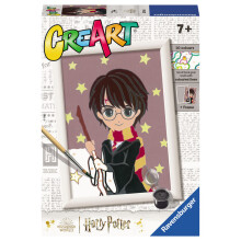 Ravensburger CreArt Harry Potter Pintura por Números para Niños - Kits de Manualidades y Pintura para Edades a Partir de 7 Años - Navidad