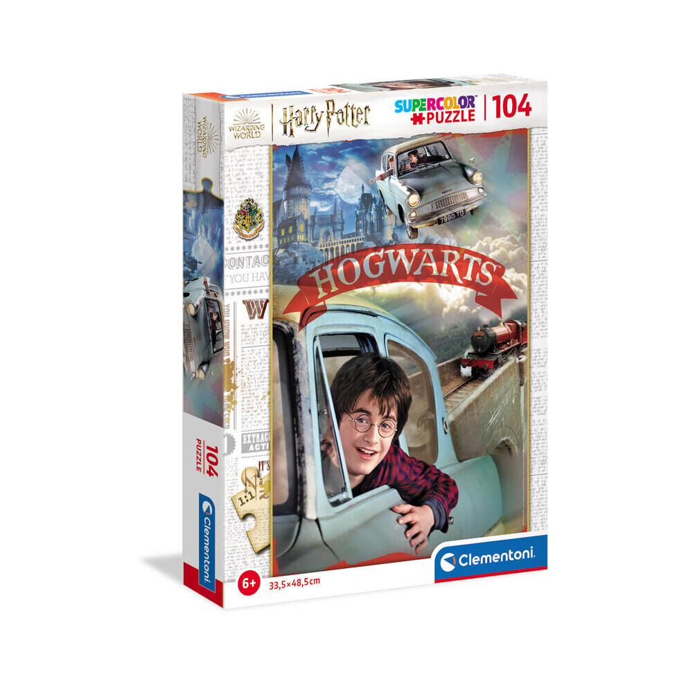 New Clementoni Harry Potter Puzzle Of 104 Pieces - 33.5 X 48.5 Cm 8005125257249
