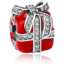 Christmas Charm Beads Original 925 Sterling Silver Love Family Bead Charms for Pandora Bracelets Women's Jewellery