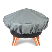 Fire Pit Cover Waterproof UV Resistant BBQ Rain Outdoor Patios Garden Large