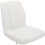 Deluxe Ravenna Leather Bar Stool White 7