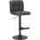 Allegro Matt Black Bar Stool Charcoal 1