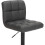 Allegro Matt Black Bar Stool Charcoal 6